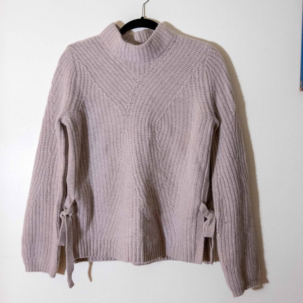 WHITE + WARREN Cashmere Apron Sweater